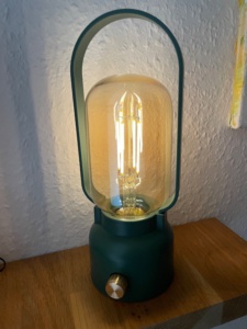 Kleine Retro-Lampe