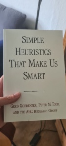 Simple Heuristics that make us smart